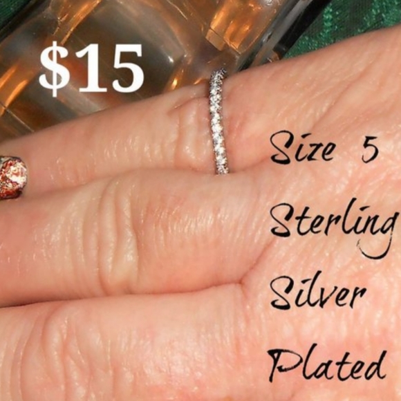 White Gold Eternity Band - Picture 11 of 11